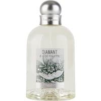 Fragonard Diamant Eau de Toilette, 200 ml, clear bottle with silver cap, floral label design.