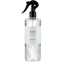 Clear bottle of Laboratorio Olfattivo Biancothe floral room spray with black trigger nozzle, 500 ml capacity.