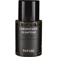 Black cylindrical bottle of Laboratorio Olfattivo Nerosa Eau de Parfum, 30 ml, with white text and black cap.