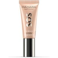 Peach tube of Madara SOS Eye Revive Hydra Cream, silver cap, black text, 20 ml size.