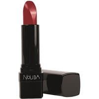 Nouba Velvet Touch Lipstick 21, deep red shade, sleek black case with Nouba logo.