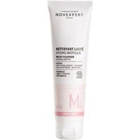 White tube of Novexpert Cleansing Face Milk, black text, pink accents, 200 ml size.