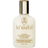 White St. Barth Jasmin Cream Rinse bottle, gold cap, 25 ml, for all hair types, with elegant gold logo and text.