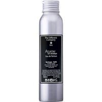 Silver cylindrical bottle of Adjatay Eau de Parfum 100 ml Refill with black label and white text.