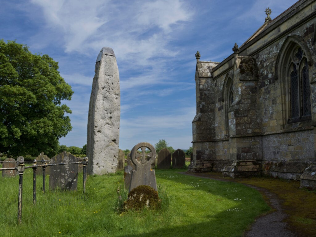 Image name rudston monolith east yorkshire the 1 image from the post A look at the history of the Rudston Monolith, with Dr Emma Wells in Yorkshire.com.