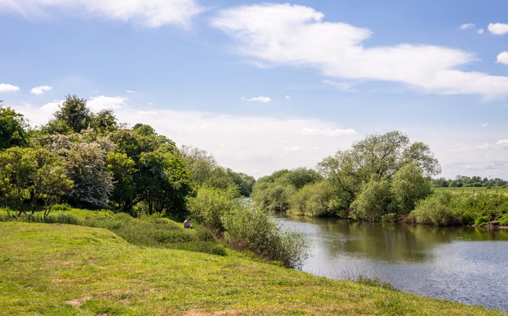 Image name river ouse poppleton yorkshire the 1 image from the post A Walk Around Clifton and Rawcliffe Ings, York in Yorkshire.com.