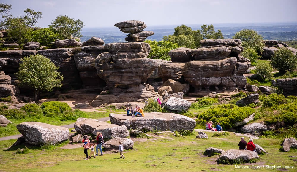 Image name Brimham Rocks the 16 image from the post Visitor Attractions in Yorkshire.com.