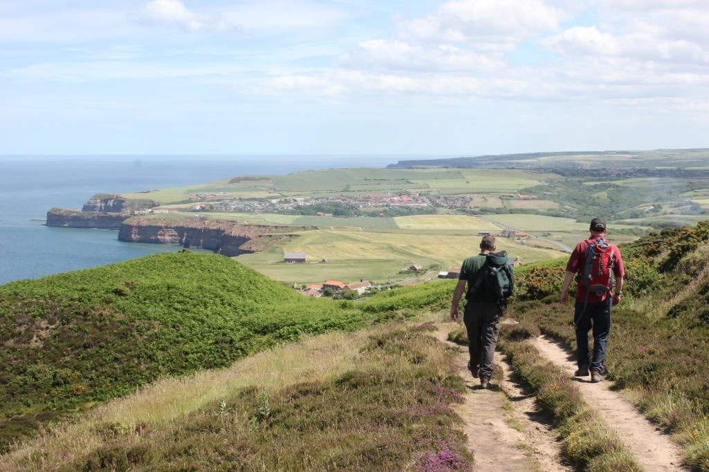 Image name Cleveland Way 2 the 6 image from the post Robin Hood's Bay in Yorkshire.com.