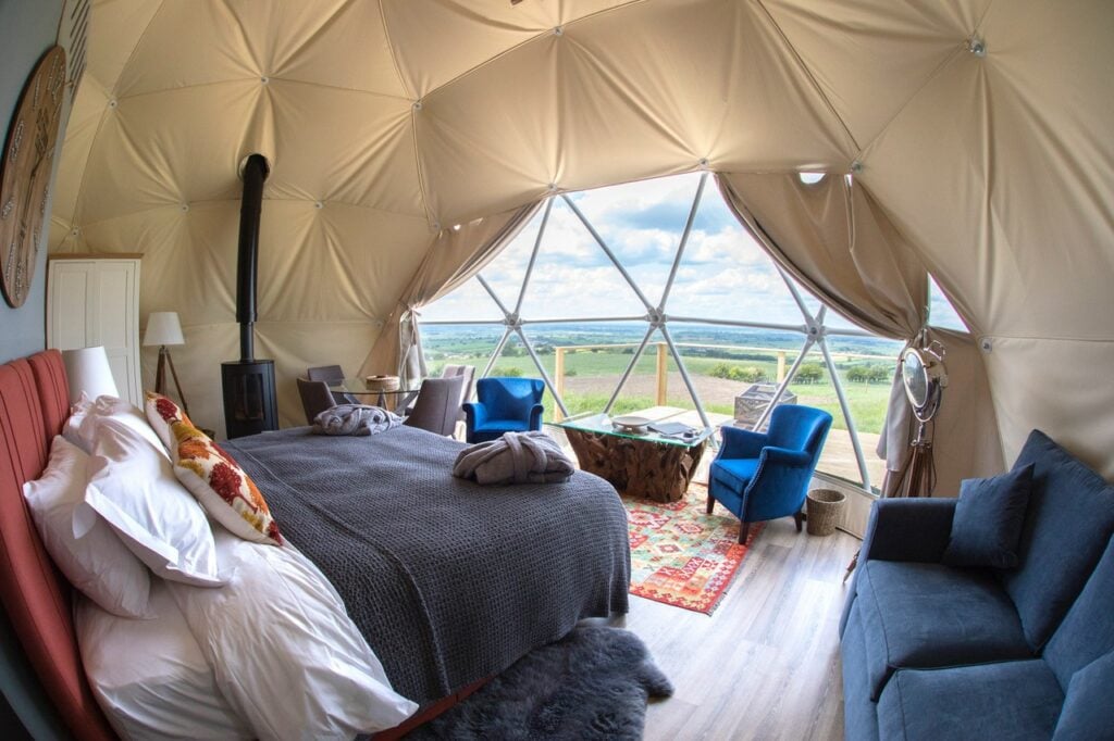 Image name The Private Hill Luxury Boutique Glamping 3 the 21 image from the post Enchanting Escapes in Yorkshire.com.