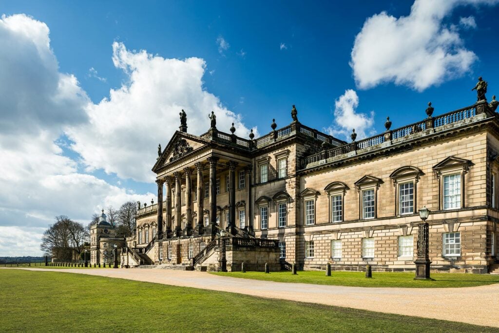 outside Wentworth Woodhouse