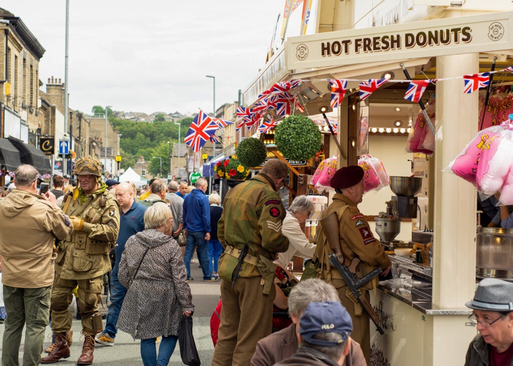 Image name brighouse 1940s weekend the 2 image from the post Happy New Year from Welcome to Yorkshire! in Yorkshire.com.