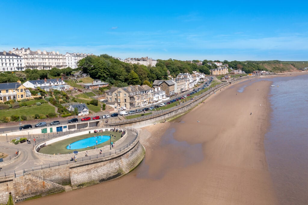 Filey beach