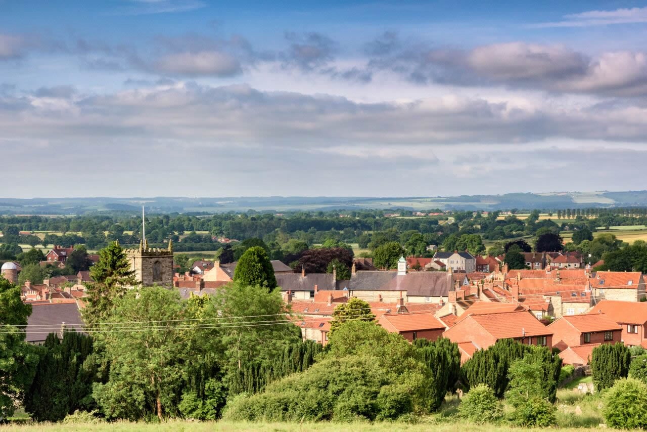 Kirkbymoorside to Yorkshire