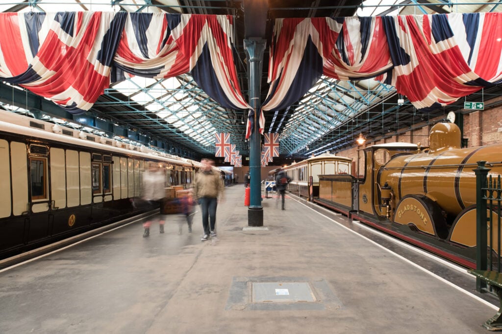 Image name royals station hall lee mawdsley 2018 rebrand national railway museum 10 the 7 image from the post Visit The National Railway Museum, York in Yorkshire.com.