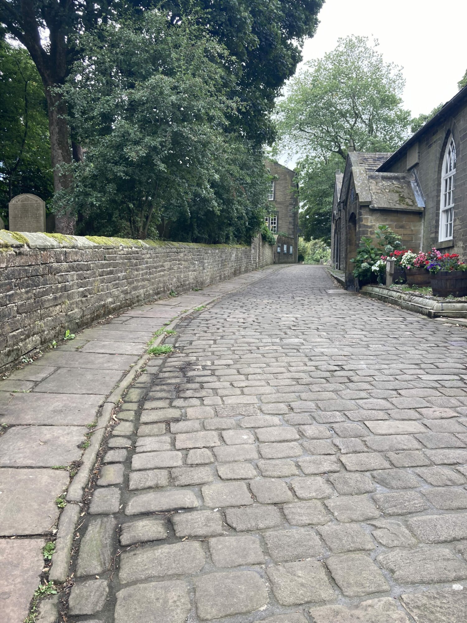 Image name st michael all angels church haworth bronte country scaled the 1 image from the post Bronte Parsonage Museum Walk in Yorkshire.com.