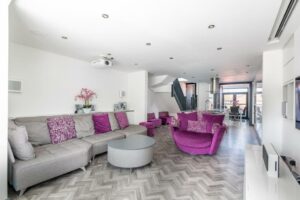 Picture of Pass the Keys Modern duplex apartment with Cinema sleeps 6