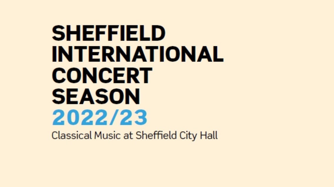 Sheffield International Concert Season 2023/24 – The Halle at Sheffield City Hall Oval Hall, Sheffield