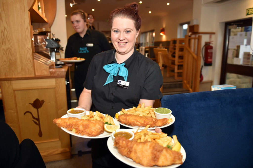 Image name bizzie lizzies fish and chips skipton 7th october the 1 image from the post Welcome to Yorkshire Fish & Film Supper in Skipton in Yorkshire.com.