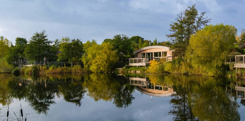 Brompton Lakes waterside lodges