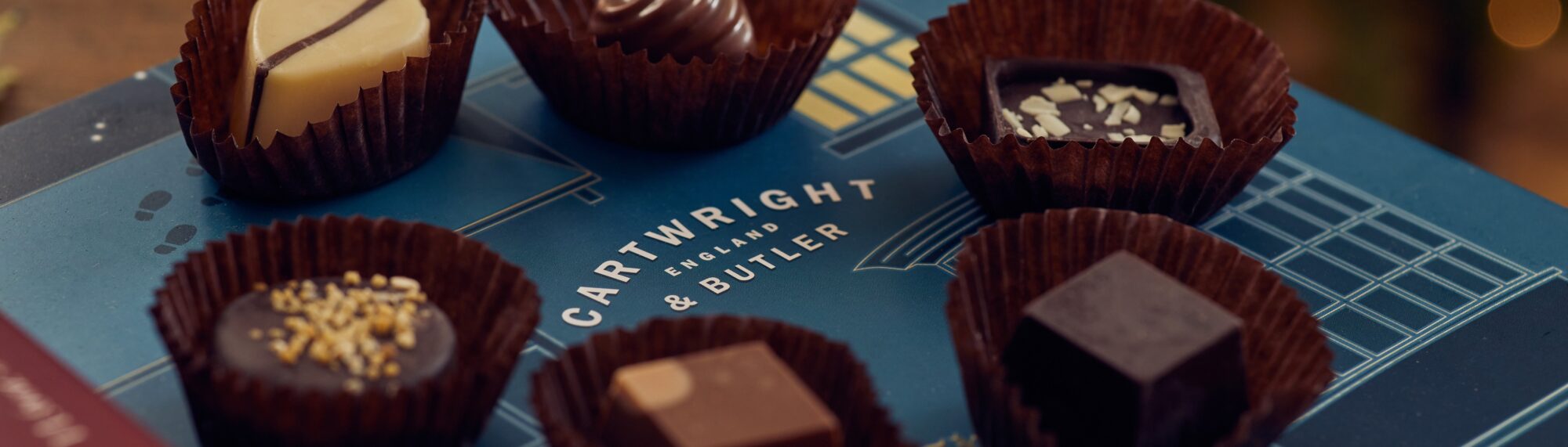 chocolates from the Cartwright & Butler advent calendar