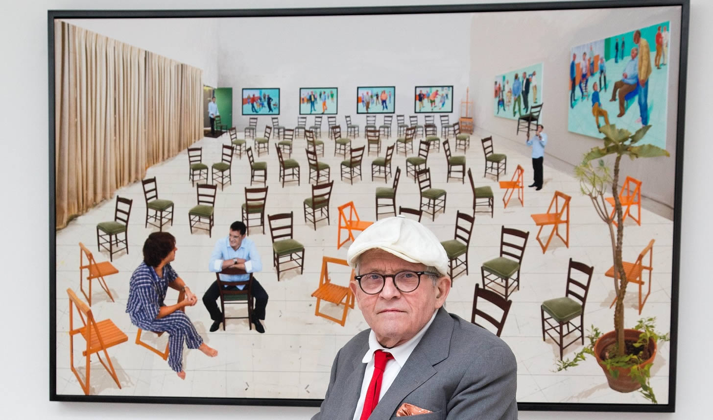 Image name david hockney credit tommy london alamy stock photo header the 12 image from the post David Hockney at 80 in Yorkshire.com.