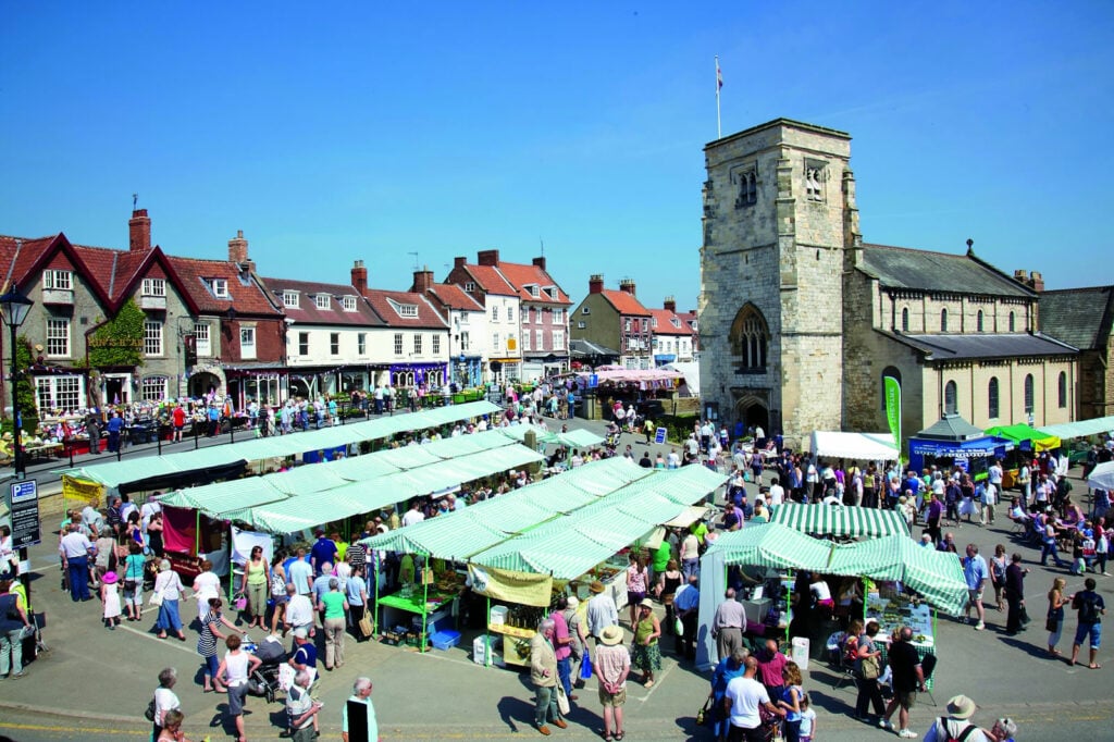 Image name malton market the 1 image from the post Market Towns of Yorkshire in Yorkshire.com.