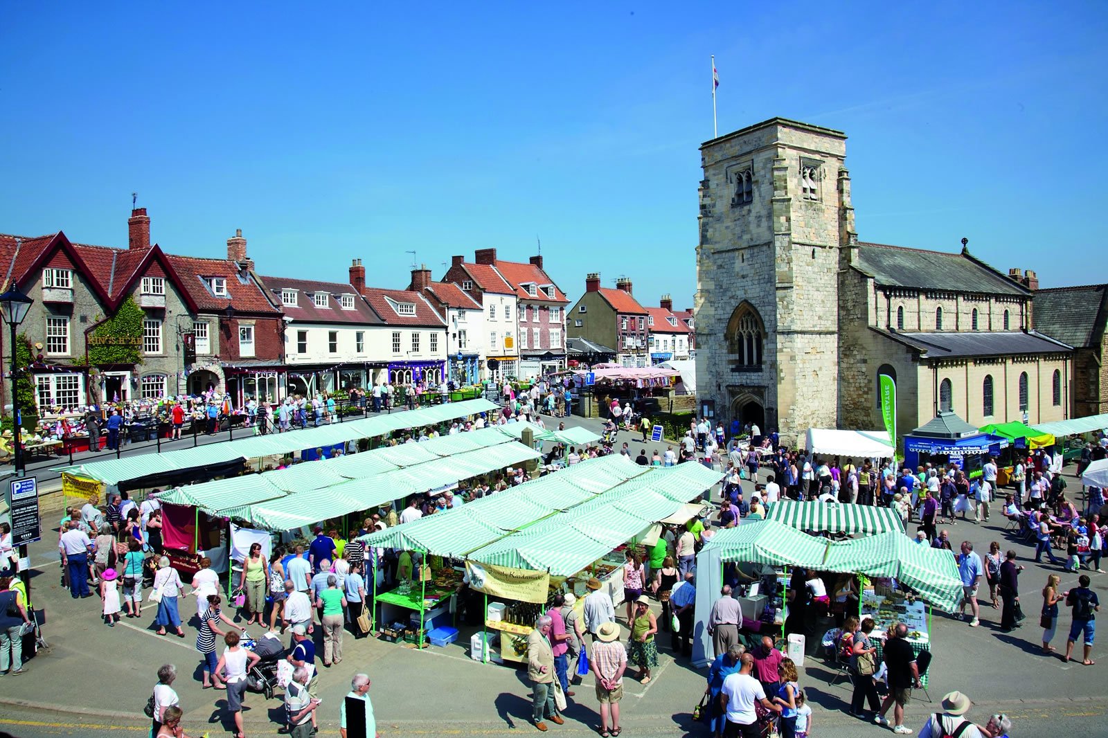 Image name malton market the 1 image from the post City Town and Farmers Markets in Yorkshire.com.