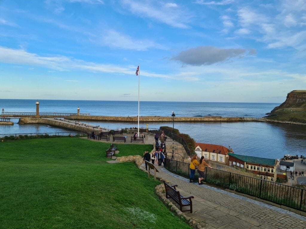 Image name whitby harbour flagpole yorkshire com international ltd the 13 image from the post Whitby in Yorkshire.com.