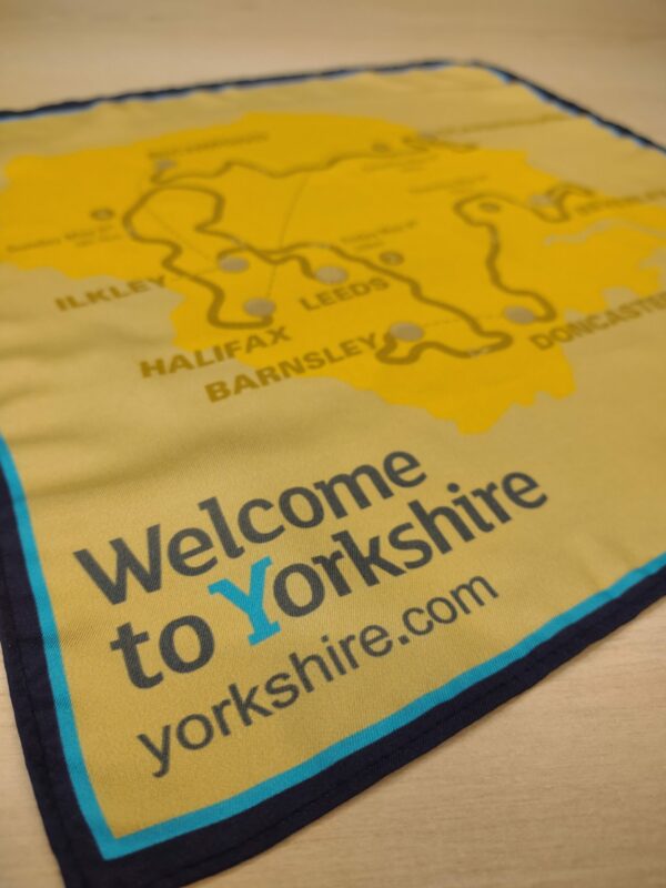 Image name 1 scaled 1 the 1 image from the post Tour de Yorkshire 2018 Stages Commemorative Pocket Handkerchief in Yorkshire.com.