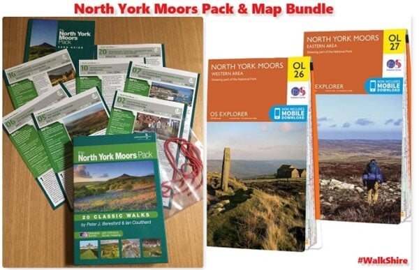 Image name NYMPack Map Bundle the 1 image from the post The North York Moors Pack and Ordnance Survey Map Bundle in Yorkshire.com.