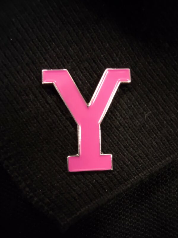 Image name Pink Y Badge the 1 image from the post Pink Y Badge in Yorkshire.com.