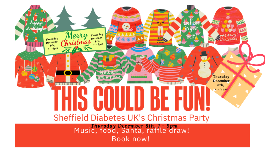 Image name Thursday December 8th 7 9pm1 the 1 image from the post Sheffield Diabetes UK festive social in Yorkshire.com.