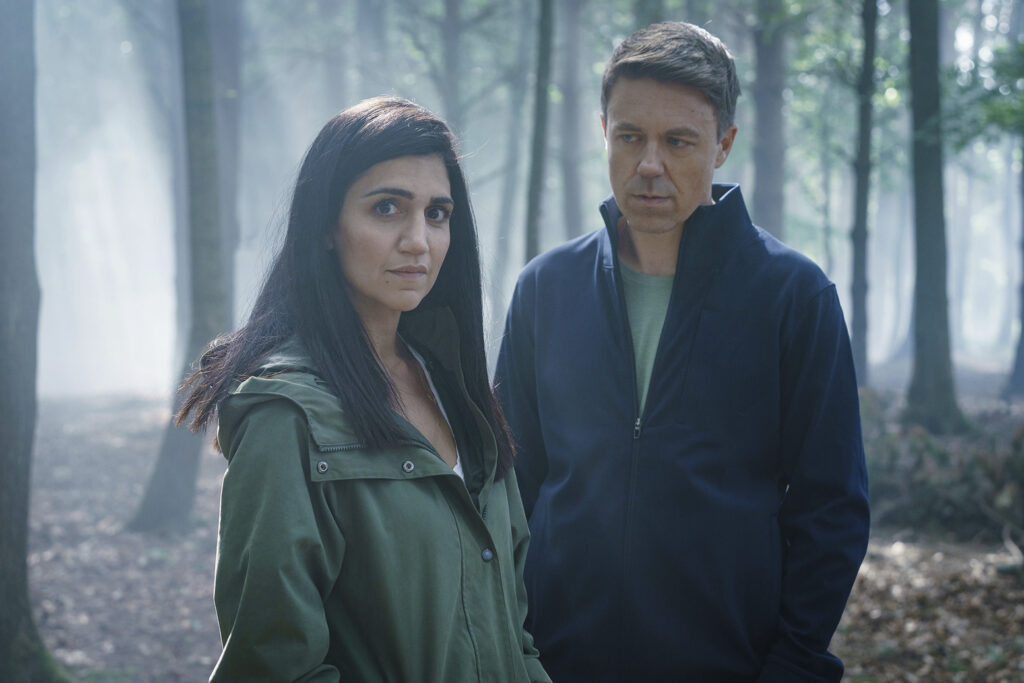 Image name leila farzad and andrew buchan in bbc one better the 1 image from the post BBC police drama "Better" features Leeds in Yorkshire.com.