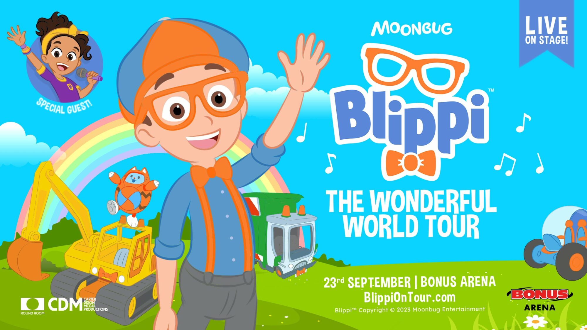 Image name Blippi The Wonderful World Tour at Bonus Arena Hull Hull the 35 image from the post Blippi - The Wonderful World Tour at Connexin Live, Hull in Yorkshire.com.