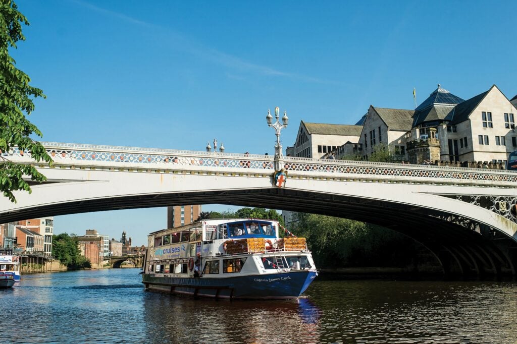 Image name Blue Boat 1 the 2 image from the post City Cruises York in Yorkshire.com.