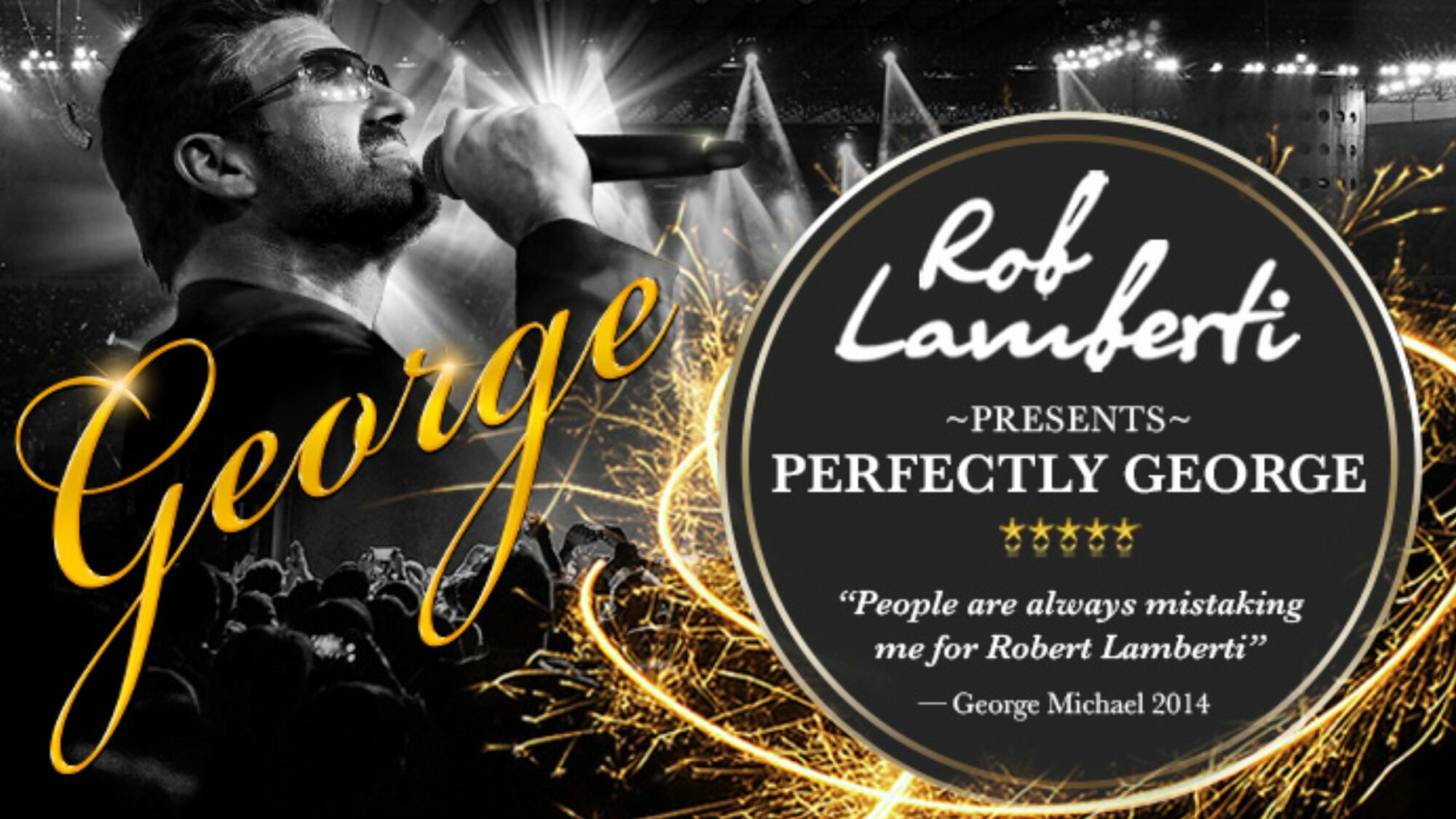 Rob Lamberti – a Celebration of the Songs & Music of George Michael at Scarborough Spa Grand Hall, Scarborough