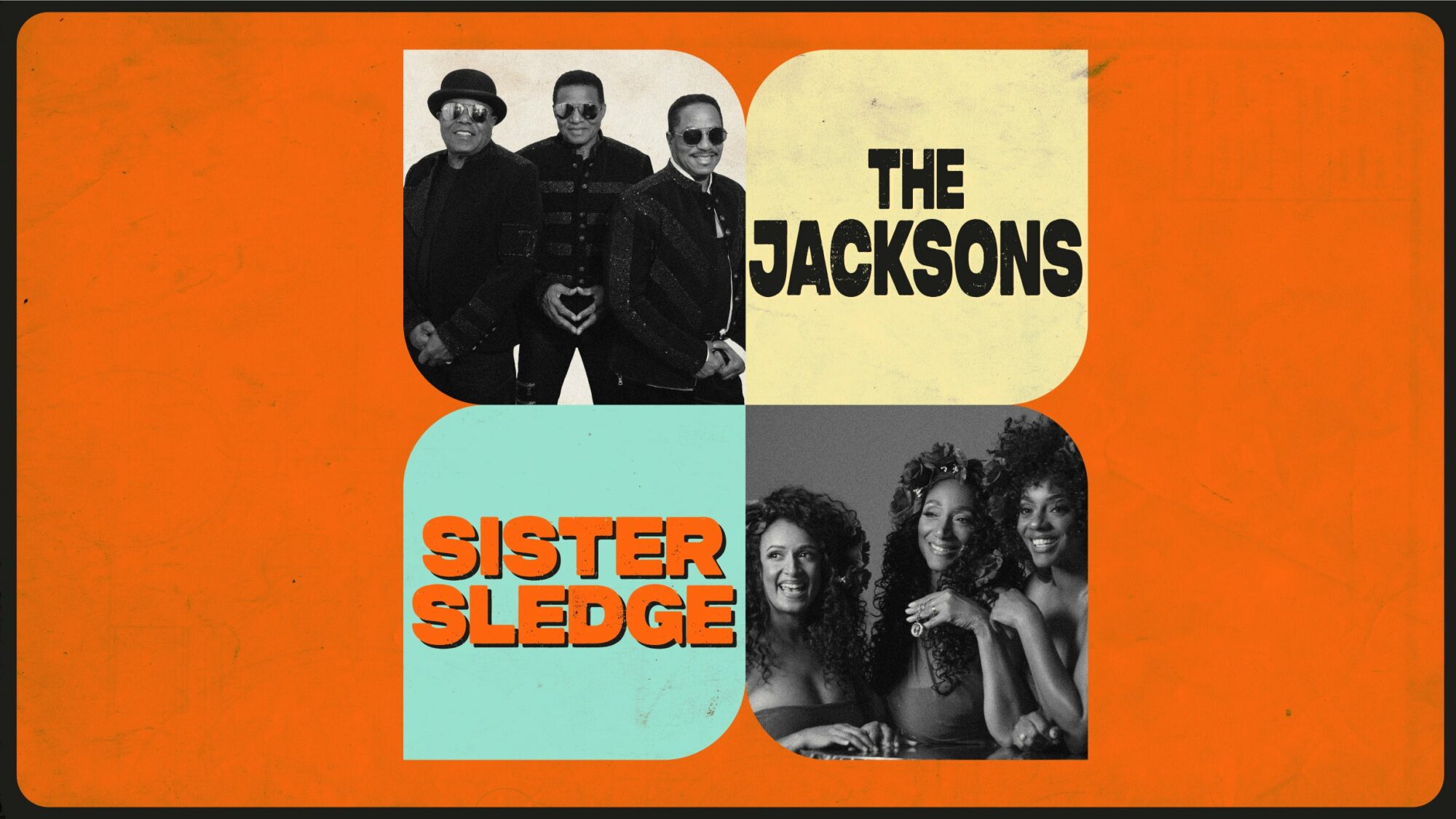 Image name The Jacksons Sister Sledge at The Piece Hall the 1 image from the post The Jacksons & Sister Sledge at The Piece Hall, Halifax in Yorkshire.com.