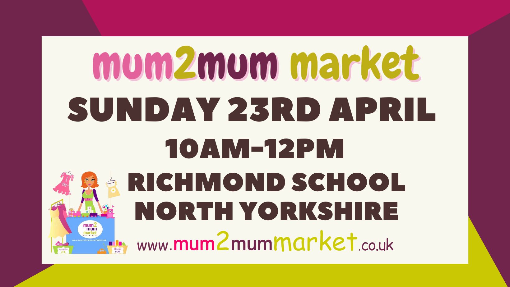 Image name mum 2 mum market richmond the 21 image from the post Mum2mum Market Richmond North Yorkshire in Yorkshire.com.