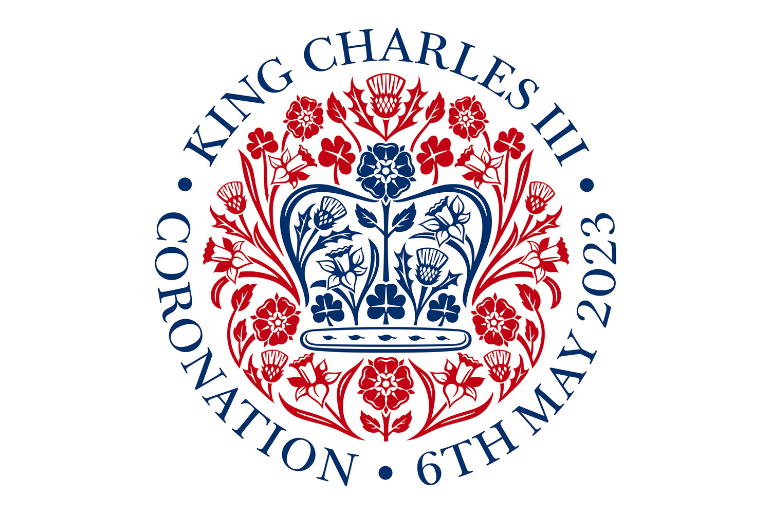 Coronation emblem King Charles III 2023
