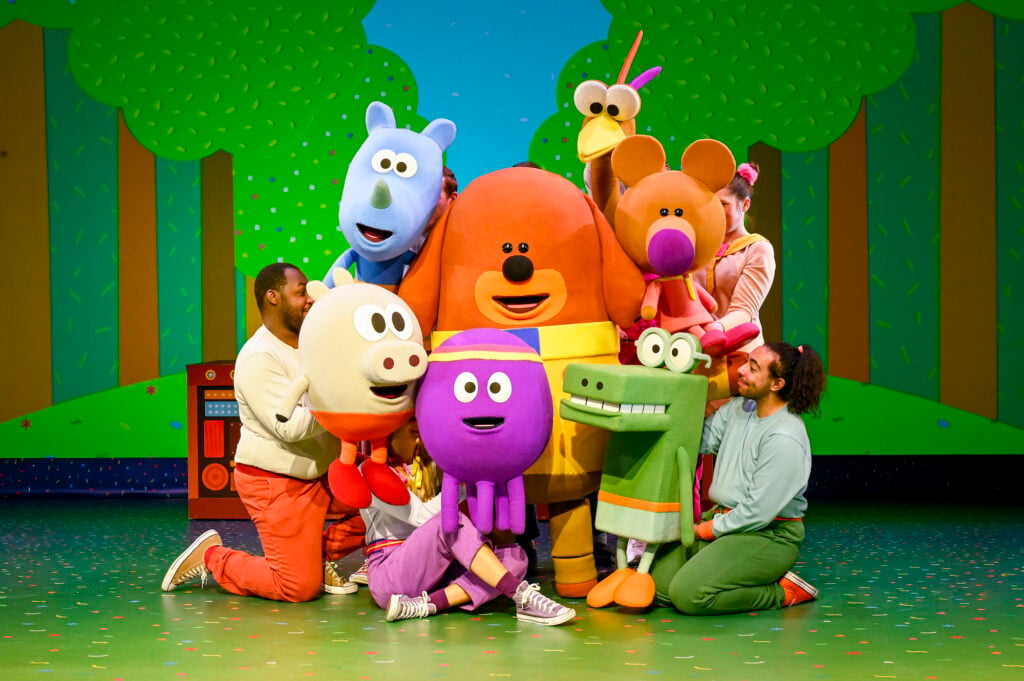 Image name hey duggee live show the 1 image from the post Giveaway: Family ticket to Hey Duggee The Live Theatre Show at Leeds Grand Theatre in Yorkshire.com.