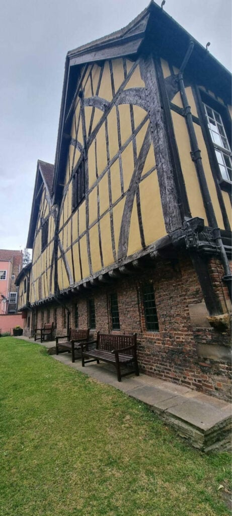 Image name merchant adventurers hall portrait york yorkshire the 1 image from the post TV Historian, Dr Emma Wells, examines the Merchant Adventurers’ Hall, York in Yorkshire.com.