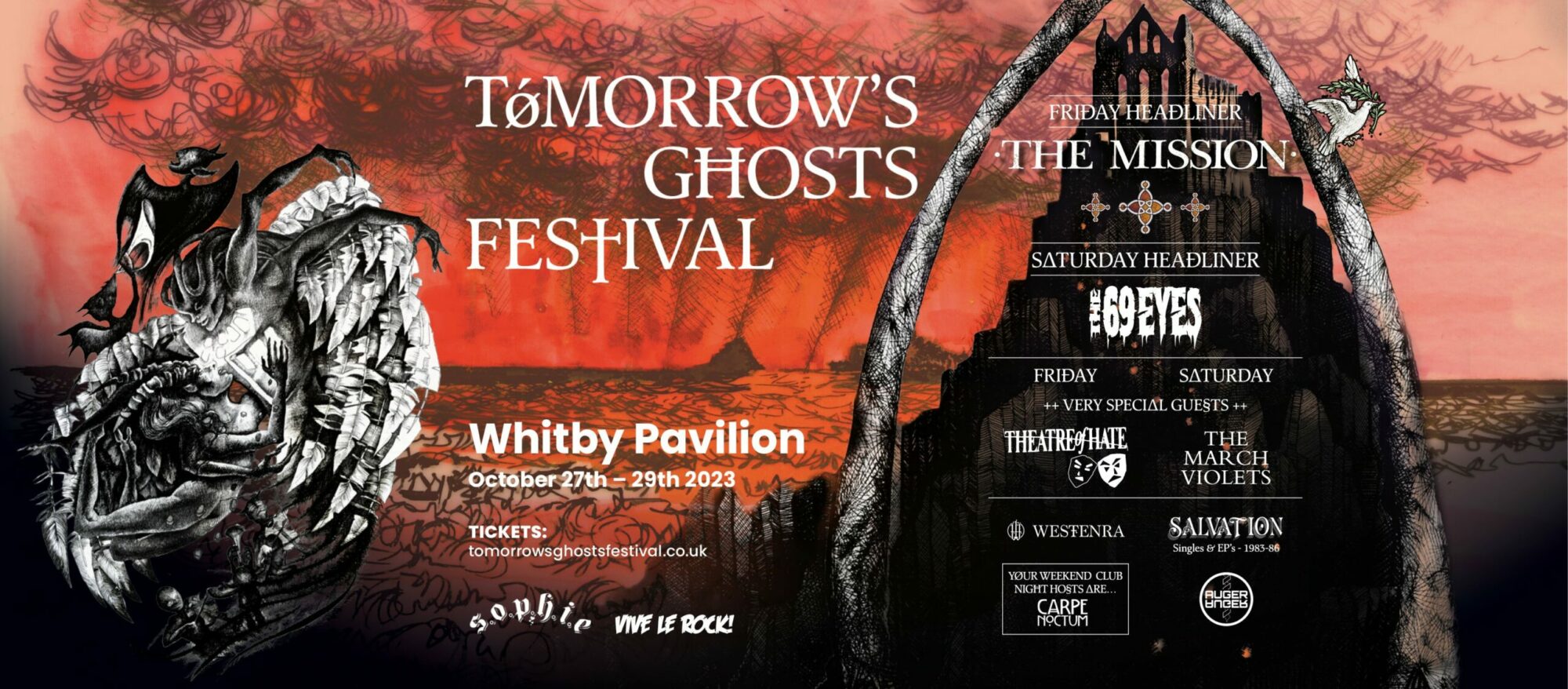 Image name Tomorrows Ghosts Festival Halloween Gathering Weekend Ticket at Whitby Pavilion Northern Lights Suite Whitby scaled the 1 image from the post Tomorrow's Ghosts Festival // Halloween Gathering Weekend Ticket at Whitby Pavilion Northern Lights Suite, Whitby in Yorkshire.com.