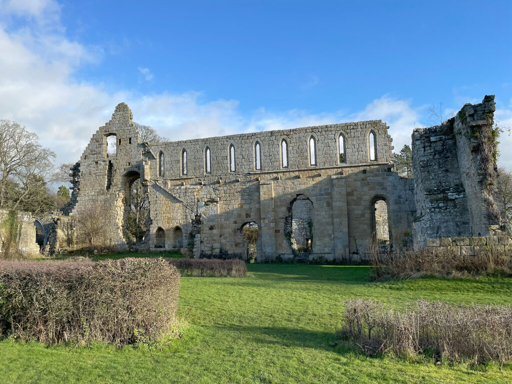 Image name jervaulx abbey in the sunshine yorkshire the 5 image from the post Newsletter - Saturday 19th August in Yorkshire.com.