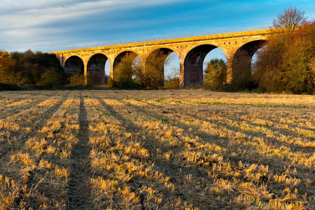 Image name ackworth rail viaduct yorkshire 1 the 1 image from the post Walk: Wentbridge in Yorkshire.com.