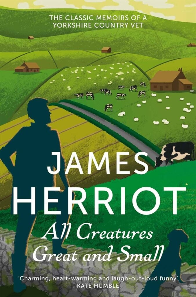 Image name all creatures great and small james herriot book cover the 1 image from the post Books and games for Yorkshire holiday lets in Yorkshire.com.