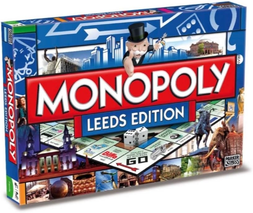 Image name leeds monopoly the 6 image from the post Books and games for Yorkshire holiday lets in Yorkshire.com.