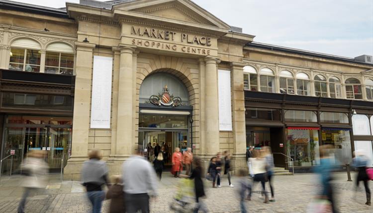 Bolton market entrance