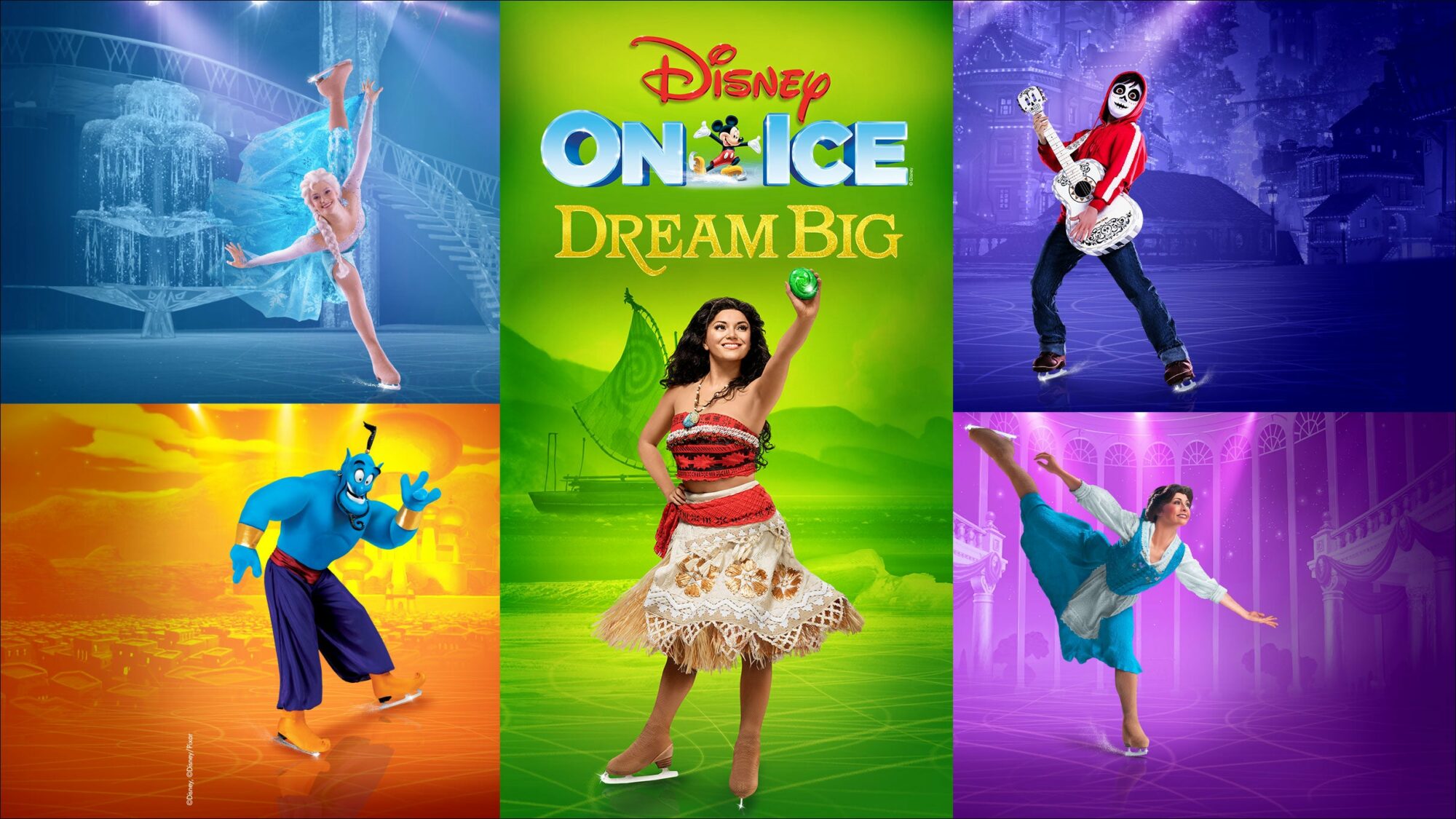 Image name Disney On Ice presents Dream Big at First Direct Arena Leeds the 1 image from the post Disney On Ice - Dream Big - Premium Package - the Gallery at First Direct Arena, Leeds in Yorkshire.com.