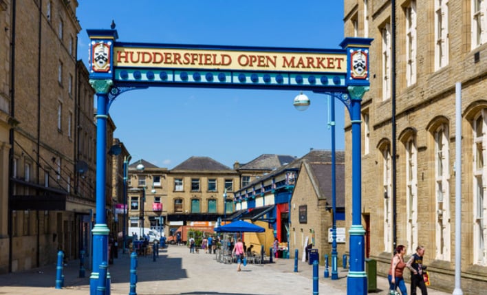 Image name Huddersfield Open market the 1 image from the post The Huddersfield Market - A Guide in Yorkshire.com.