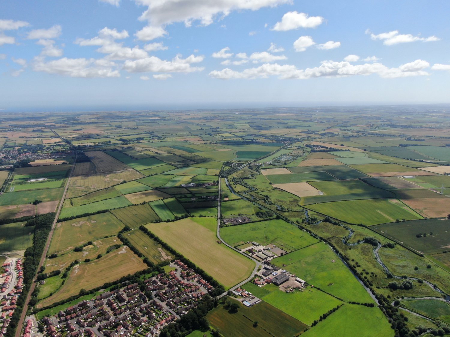 Image name driffield aerial view east yorkshire the 11 image from the post Eastburn in Yorkshire.com.